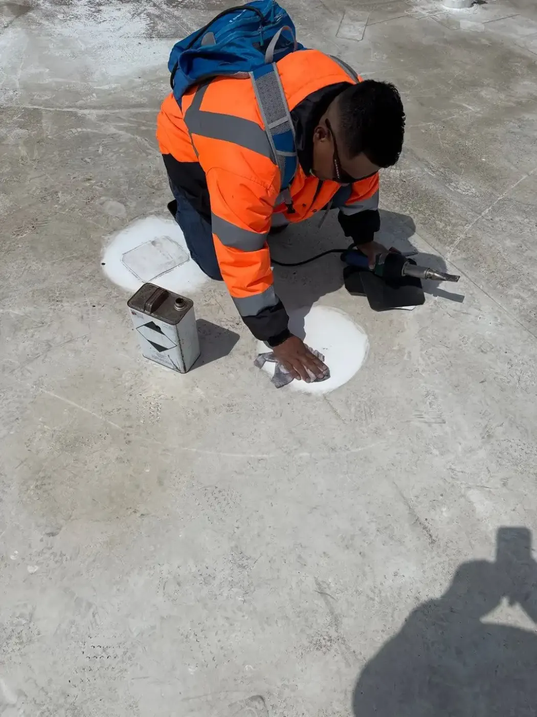 Commercial roof inspection documented in Lebanon